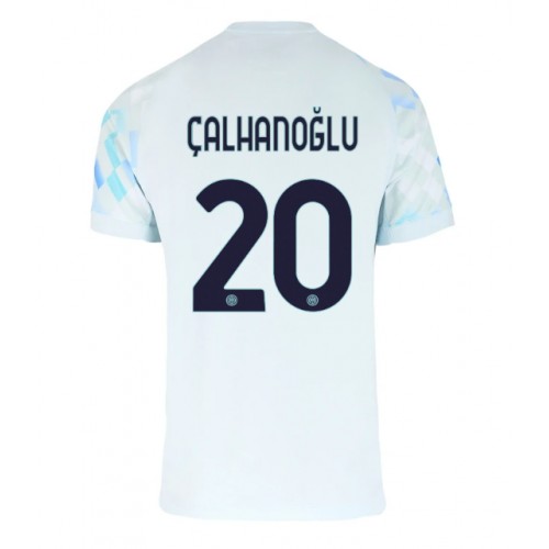 Fotbalové Dres Inter Milan Hakan Calhanoglu #20 Venkovní 2025-26 Krátký Rukáv
